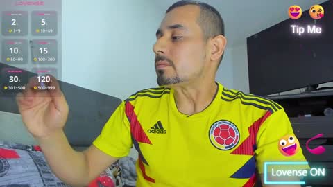 Snapshot of jhonyalzate chatting on 01/29/25, 03:01 Jhony Alzate online show from 01/29/25, 03:01