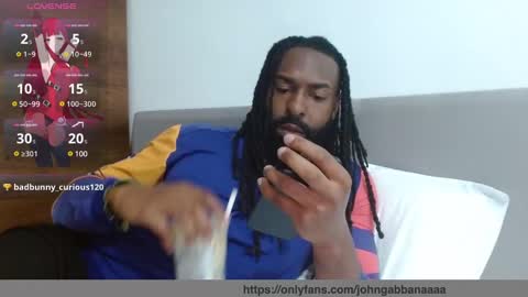 Snapshot of johngabbanaaaa chatting on 02/23/25, 05:50 John Gabbana online show from 02/23/25, 05:50
