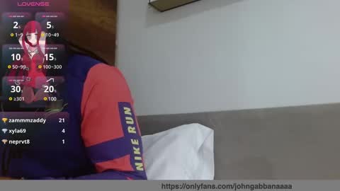 Snapshot of johngabbanaaaa chatting on 02/24/25, 07:09 John Gabbana online show from 02/24/25, 07:09