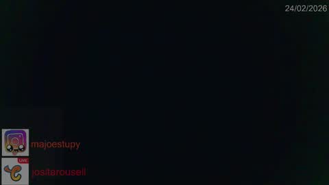 Josita rousell INSTAGRAM  majoestupy  online show from 02/26/26, 11:04