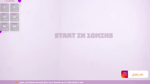 Snapshot of juanmiiss chatting on 10/10/25, 10:03 Juan Miguel online show from 10/10/25, 10:03