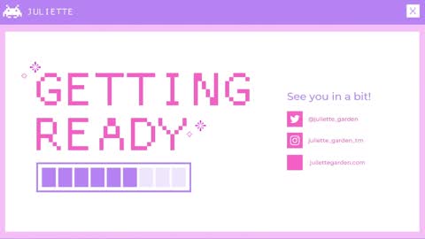 Snapshot of juliette_garden chatting on 04/18/26, 12:14 Here most days 3 online show from 04/18/26, 12:14