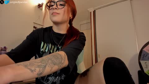 Snapshot of jungleofpandas chatting on 01/31/25, 04:25 Call me Sussy  online show from 01/31/25, 04:25