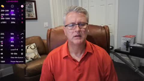 Snapshot of justavoyeurhere chatting on 10/08/25, 06:05 Michael online show from 10/08/25, 06:05