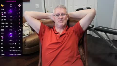 Snapshot of justavoyeurhere chatting on 10/21/25, 06:08 Michael online show from 10/21/25, 06:08