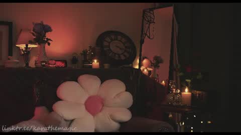 Snapshot of karathemagic chatting on 07/26/26, 02:35 I am here around 5am GMT karathemagic online show from 07/26/26, 02:35