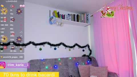 Snapshot of karla__1 chatting on 12/25/24, 09:22 Ill be on at sunday see u Lynn  Could u help me to reach 100 Thmbs upp plssss   Independent girl 3 online show from 12/25/24, 09:22