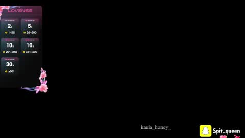 Snapshot of karla_honey_ chatting on 06/10/26, 02:16 Karla online show from 06/10/26, 02:16
