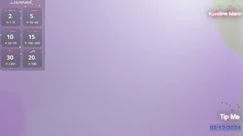 Karoline online show from 12/02/24, 10:12