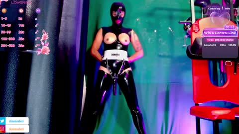 Valeria slave online show from 01/24/25, 01:25