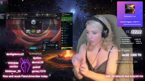 Wolfs Girl online show from 12/17/24, 08:34