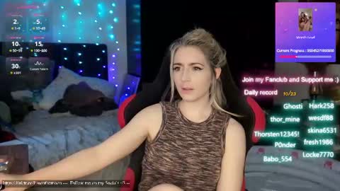 Snapshot of kimilee22 chatting on 07/01/26, 03:45 Wolfs Girl online show from 07/01/26, 03:45