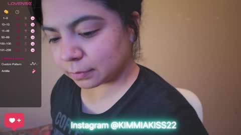 Snapshot of kimmiakiss22 chatting on 01/20/25, 01:18 Kimmi online show from 01/20/25, 01:18