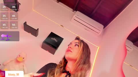 Snapshot of kloey_hoot chatting on 01/05/25, 11:44 Kloey online show from 01/05/25, 11:44