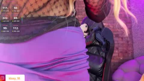 Snapshot of kloey_hoot chatting on 10/14/25, 09:04 Kloey online show from 10/14/25, 09:04