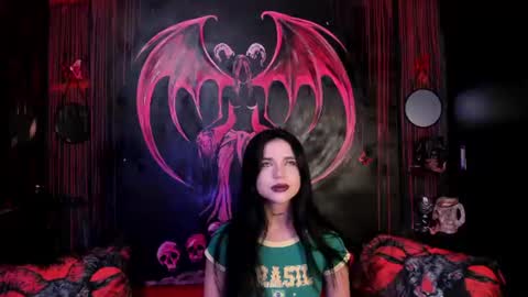 Snapshot of kylie_foxx1 chatting on 08/06/26, 11:28 submissive demon Please help me to reach 500 thumbs up online show from 08/06/26, 11:28