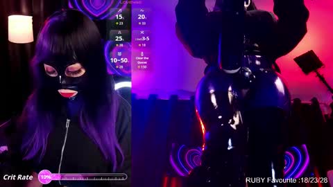 Latex Ruby online show from 03/13/26, 02:29