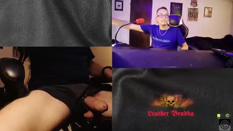 Snapshot of leatherbrudda chatting on 09/23/25, 08:17 Leather Brudda online show from 09/23/25, 08:17