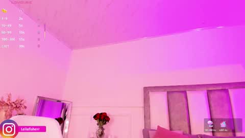 Snapshot of leilafisher chatting on 02/20/26, 12:07 Leila online show from 02/20/26, 12:07