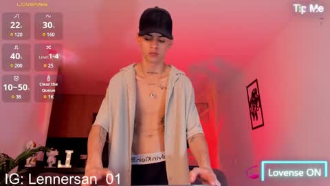 Lenner INDEPENDENT MODEL online show from 02/22/25, 05:02