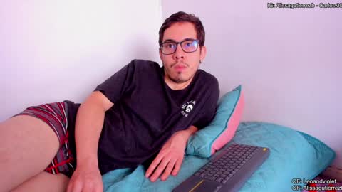 Snapshot of leoandviolet chatting on 12/03/24, 03:44 Carlos  Alissa. Help us to reach 100 likes  online show from 12/03/24, 03:44