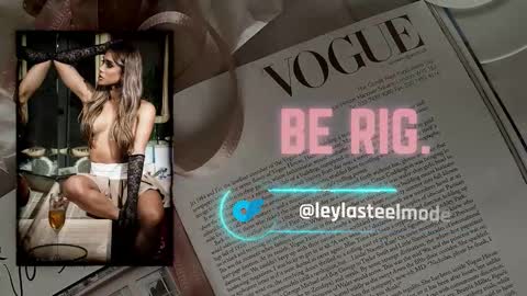 INSTA leylasteel model         online show from 03/11/26, 11:38