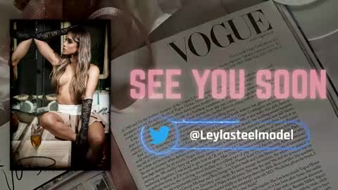 Snapshot of leyla_steel chatting on 04/28/26, 02:27 INSTA leylasteel model online show from 04/28/26, 02:27