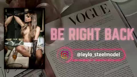 Snapshot of leyla_steel chatting on 05/08/26, 12:32 INSTA leylasteel model online show from 05/08/26, 12:32