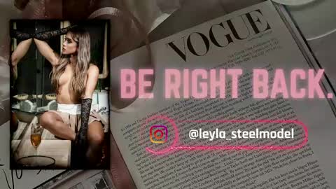 Snapshot of leyla_steel chatting on 06/05/26, 03:29 INSTA leylasteel model online show from 06/05/26, 03:29