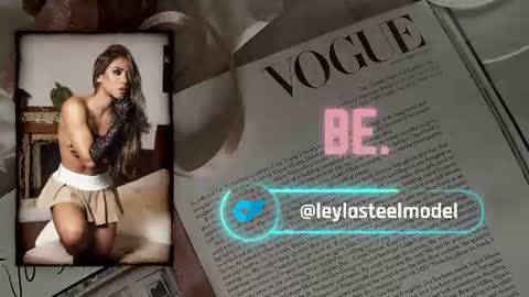 Snapshot of leyla_steel chatting on 07/10/26, 11:35 INSTA leylasteel model online show from 07/10/26, 11:35