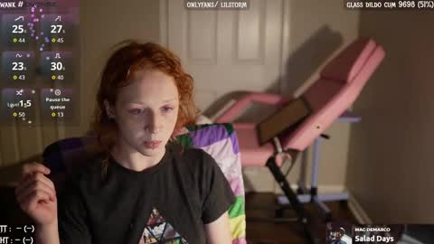 Snapshot of lilst0rm chatting on 10/01/25, 11:33 lil or red online show from 10/01/25, 11:33