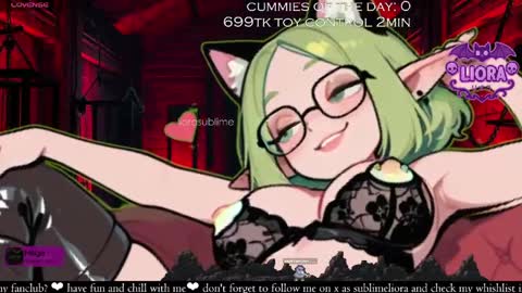 Snapshot of liorasublime chatting on 06/07/26, 05:38 im Liora uwu online show from 06/07/26, 05:38