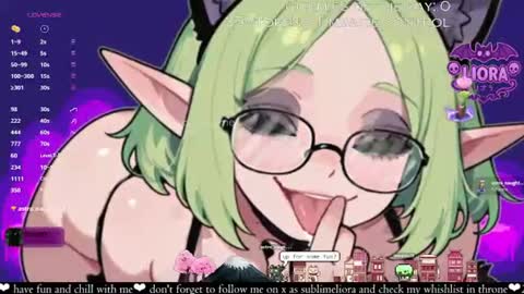 Snapshot of liorasublime chatting on 06/23/26, 03:37 im Liora uwu online show from 06/23/26, 03:37