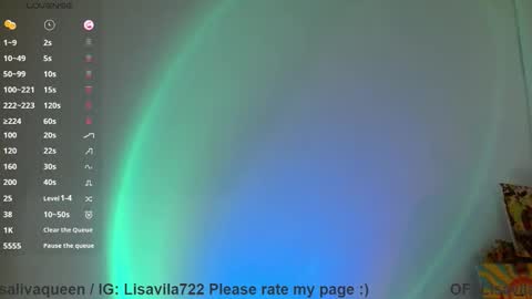 Lisa online show from 10/18/25, 11:16