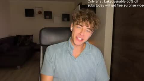 Snapshot of lukedesirable chatting on 07/21/26, 07:38 lukedesirable online show from 07/21/26, 07:38
