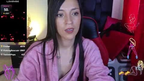 Snapshot of majuu__ chatting on 12/16/24, 05:11 Celeste Bonet online show from 12/16/24, 05:11