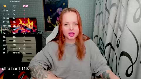 Snapshot of marcelinepeach chatting on 04/23/26, 12:15 Sara online show from 04/23/26, 12:15