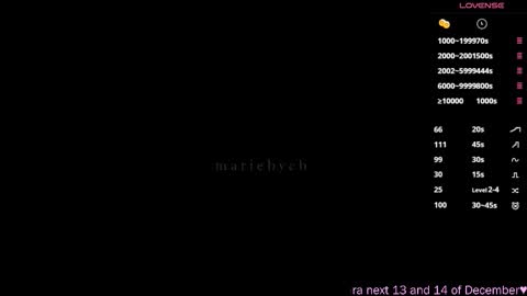 Maria  online show from 12/02/25, 12:54