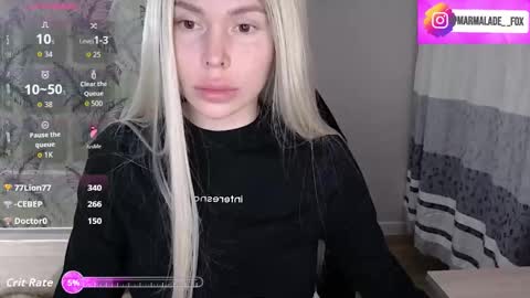 Marmalade Fox online show from 11/03/25, 03:46