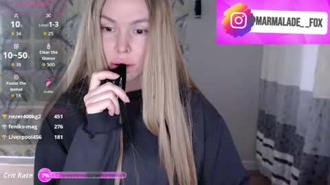 Marmalade Fox online show from 04/13/26, 10:59