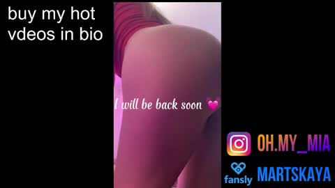 Snapshot of mia4sin chatting on 01/19/26, 06:39 Mia Martskaya online show from 01/19/26, 06:39