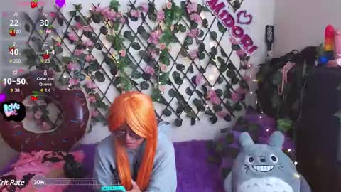 Snapshot of midoriquinn chatting on 01/23/25, 04:48 Midori 7u7 online show from 01/23/25, 04:48