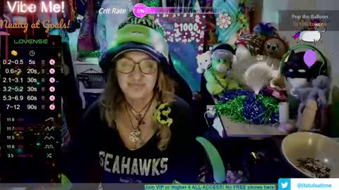 Snapshot of miss_tulsa chatting on 01/18/25, 12:24 Tulsa Mae aka Mz. Pahkah online show from 01/18/25, 12:24