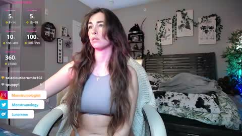 Snapshot of monstrumologist chatting on 12/12/24, 12:38 Lydia Mooney online show from 12/12/24, 12:38