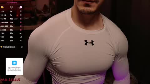 Snapshot of mrlelex chatting on 10/01/25, 04:46 Lelex first king of Laconia and your sex therapist but you can call me Chad Bob or Stuart online show from 10/01/25, 04:46