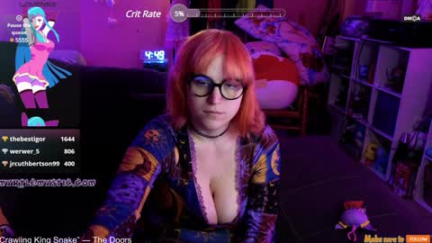 Snapshot of myrtlemystic chatting on 01/23/25, 09:50 Myrtle Faust online show from 01/23/25, 09:50