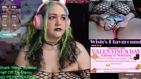 Wishs Playground online show from 02/11/26, 04:45