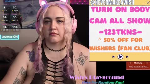 Wishs Playground online show from 04/09/26, 09:04