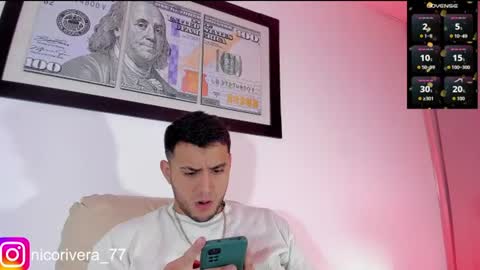 Snapshot of nico_rivera chatting on 07/18/26, 12:09 Nicolas online show from 07/18/26, 12:09