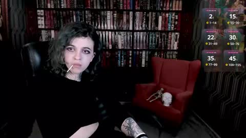 Snapshot of noellegothicshadow chatting on 07/05/26, 12:50 Elly online show from 07/05/26, 12:50